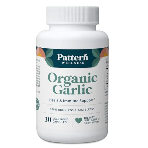 Pattern Wellness Ajo Orgánico 500 mg