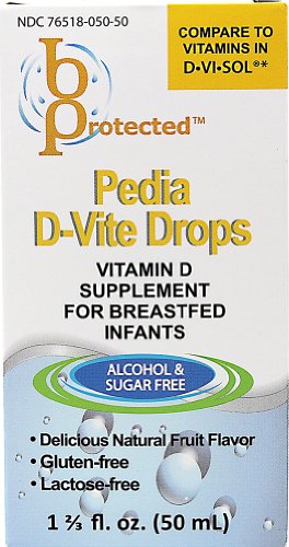 Pedia Vitamin D-Vite gotas para niños