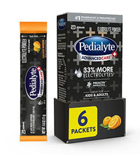 Pedialyte electrolitos sabor naranja