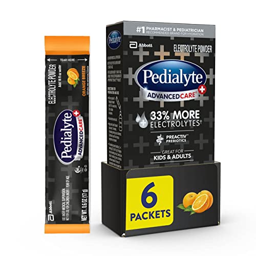 Pedialyte electrolitos sabor naranja