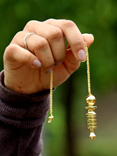 péndulo de sanación con oro