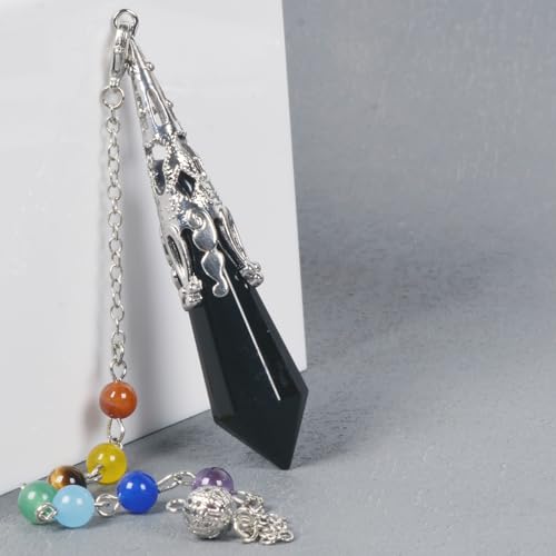 péndulo facetado para equilibrar chakras
