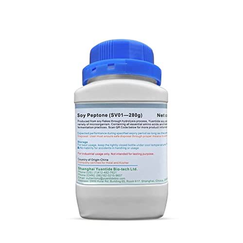 Peptonas de soya para cultivos microbiológicos