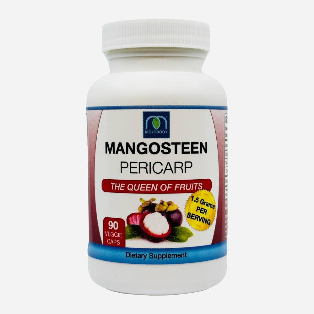Pericarpio de mangostán en cápsulas
