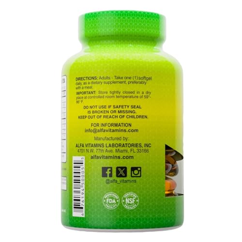 Perlas blandas Omega 3 para articulaciones