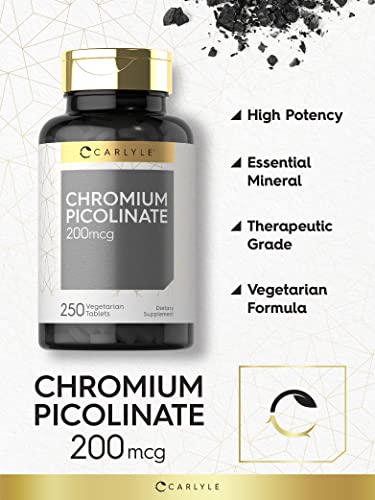 Picolinato de cromo alta absorción