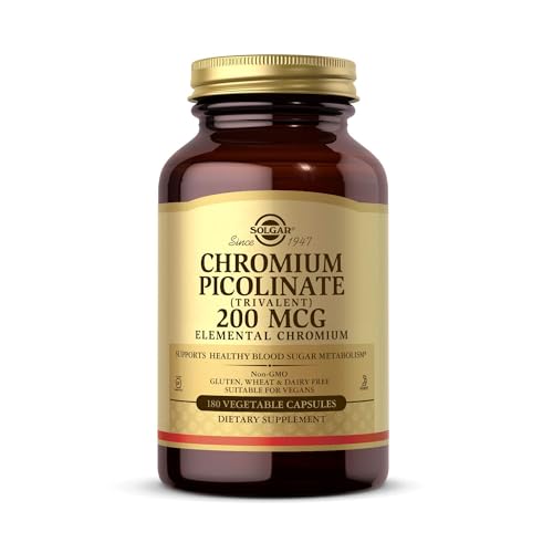 Picolinato de cromo para metabolismo