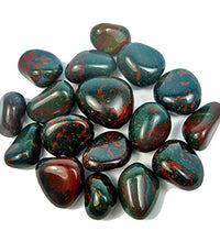 Piedra pulida de bloodstone natural