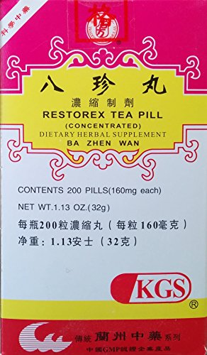 píldora de té restorex para bienestar