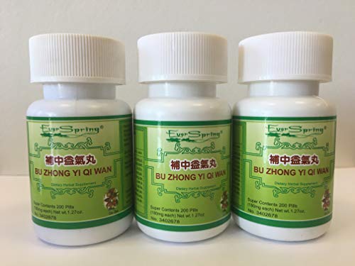 píldoras Bu Zhong Yi Qi Wan para energía
