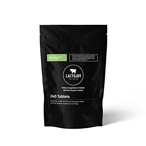 Píldoras de lactasa LactoJoy veganas