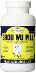 píldoras Shou Wu para fortalecer cabello