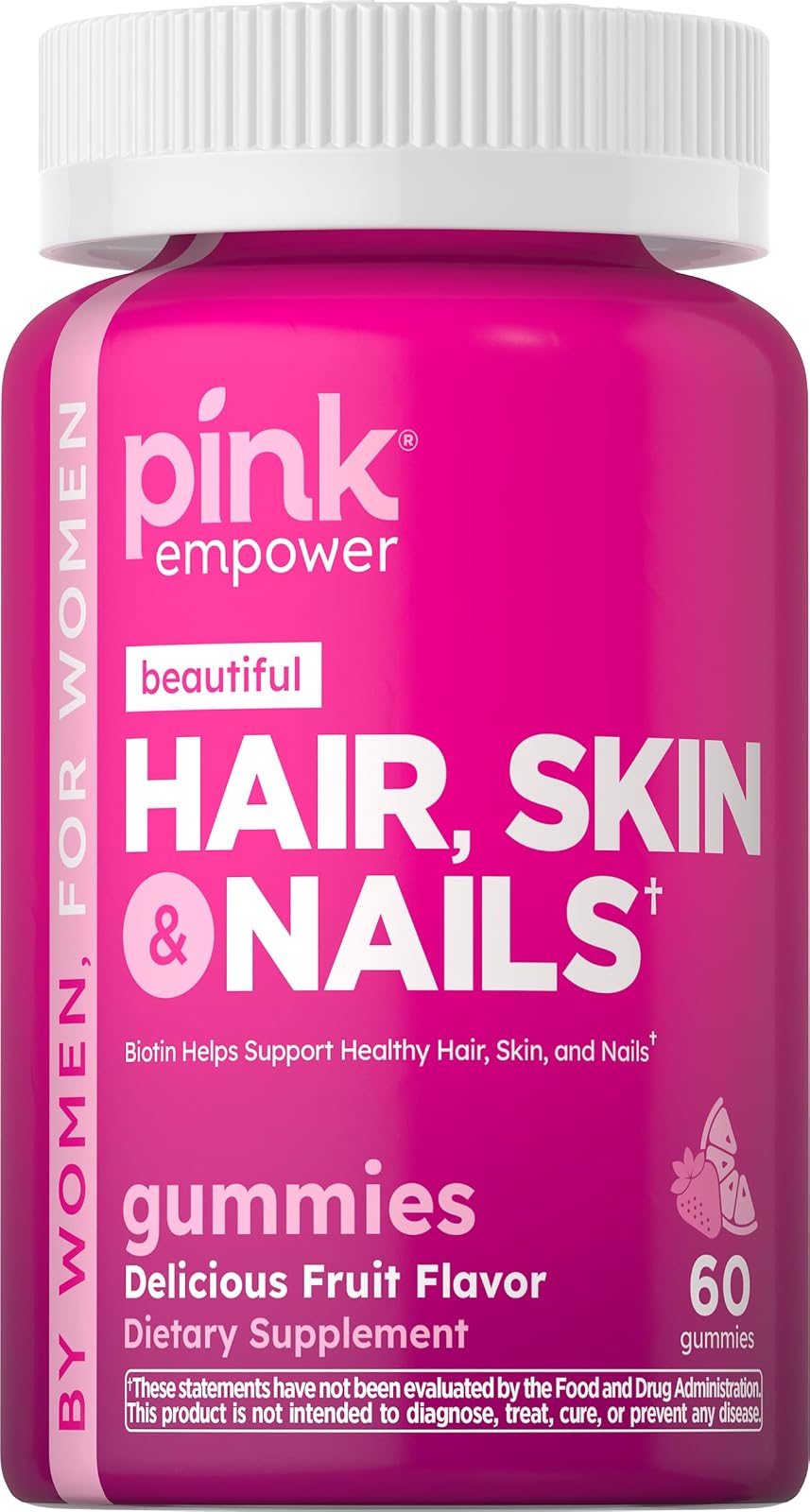 PINK gomitas para cabello