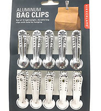 pinzas de aluminio Kikkerland para cocina