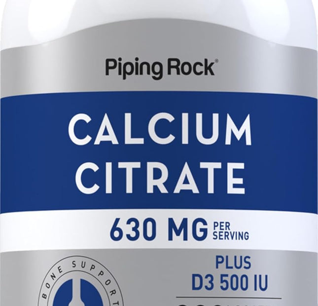 Piping Rock Citrato de Calcio
