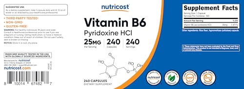 Piridoxina HCl para bienestar general