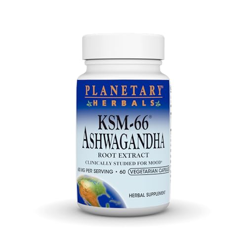 Planetary Herbals KSM-66 Ashwagandha 600 mg