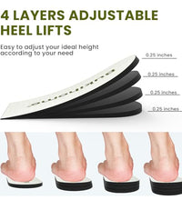 plantillas ajustables para piernas desiguales