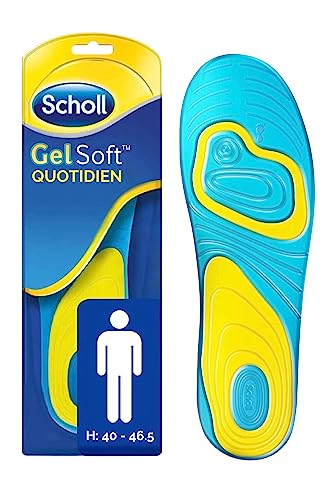 plantillas de gel suave Scholl para comodidad diaria