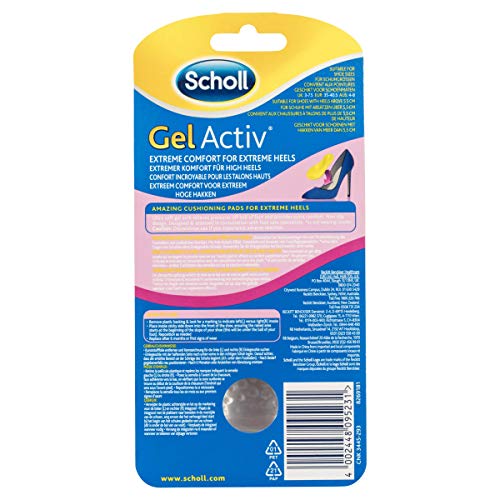 plantillas Scholl Gel Activ para mayor confort
