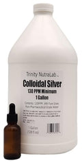 Plata coloidal 130 PPM para salud