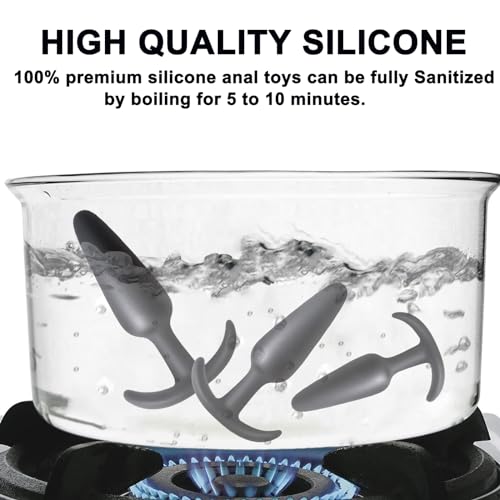 plug anal de silicón seguro