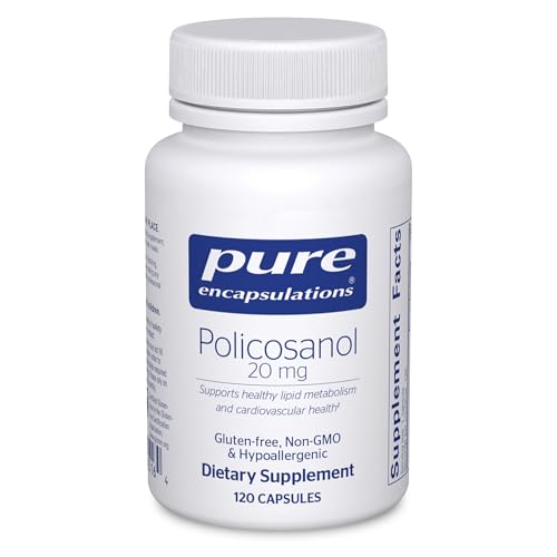 Policosanol 20 mg para salud cardiovascular