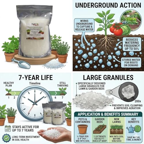 Polímero absorbente para plantas