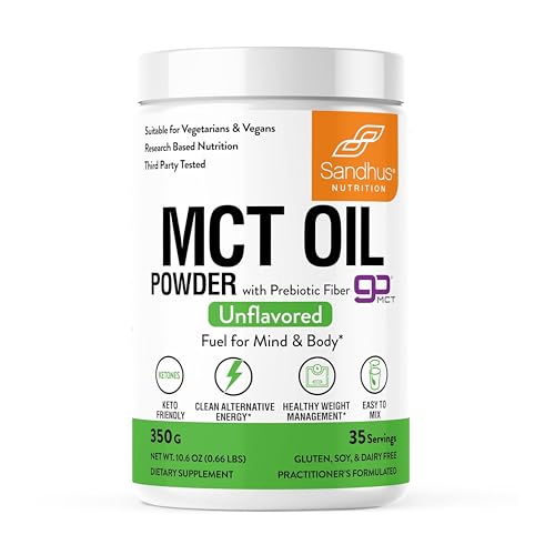 Polvo de aceite MCT orgánico