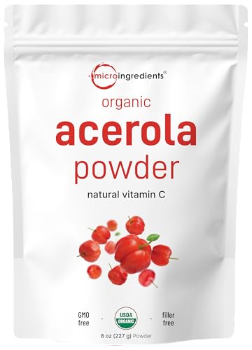 Polvo de acerola orgánico para batidos
