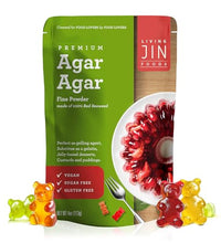 Polvo de agar agar natural