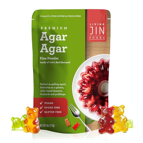 Polvo de agar agar natural