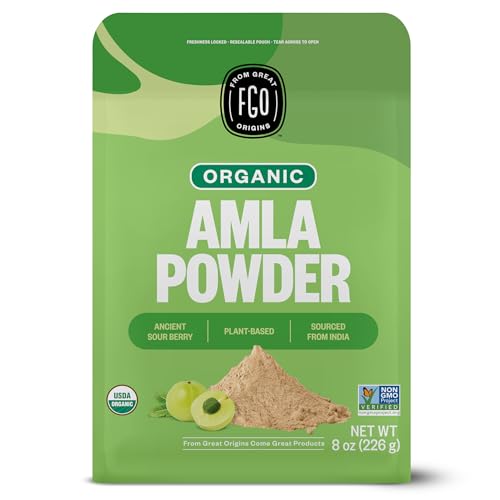 Polvo de Amla orgánico para salud