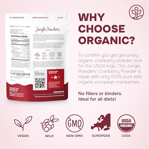 Polvo de arándano Jungle Powders para smoothies