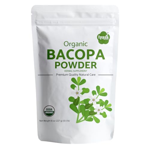 Polvo de Bacopa Monnieri orgánico