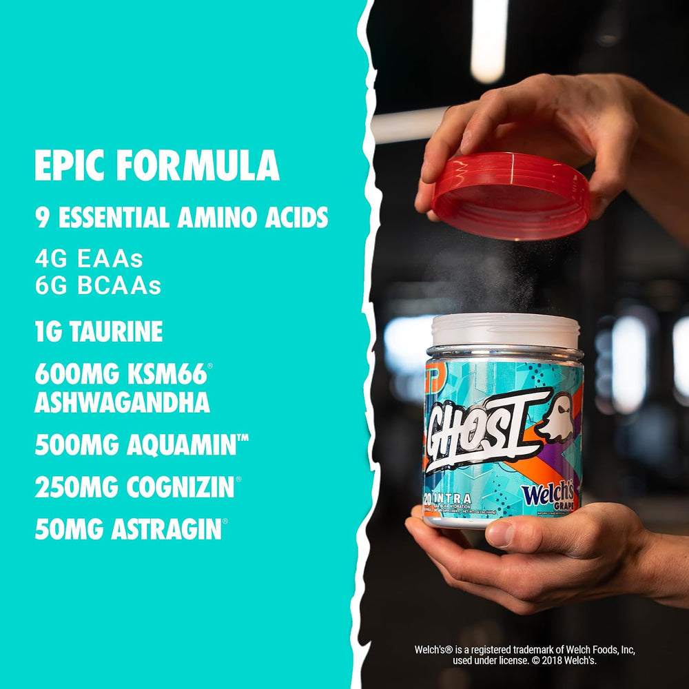 Polvo de BCAA GHOST Uva Welch's