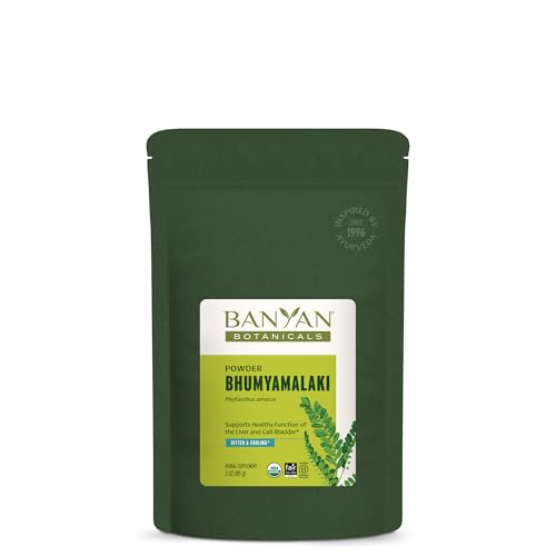 Polvo de Bhumyamalaki orgánico para detoxificación