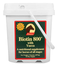 Polvo de biotina para cabello fuerte