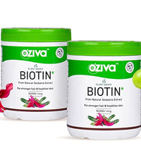 Polvo de biotina para crecimiento capilar