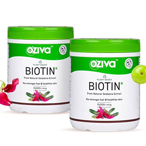 Polvo de biotina para crecimiento capilar