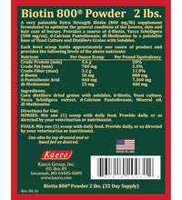 Polvo de biotina para fortalecer uñas