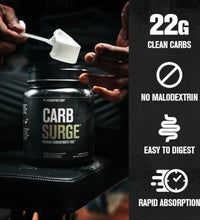 Polvo de carbohidratos premium para entrenar