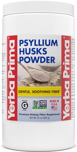 Polvo de cáscara de psyllium natural