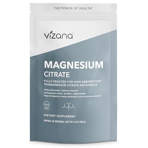 Polvo de citrato de magnesio Vizana