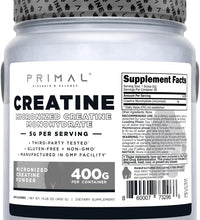 Polvo de creatina Primal 400 gramos