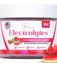 Polvo de electrolitos sabor sandía