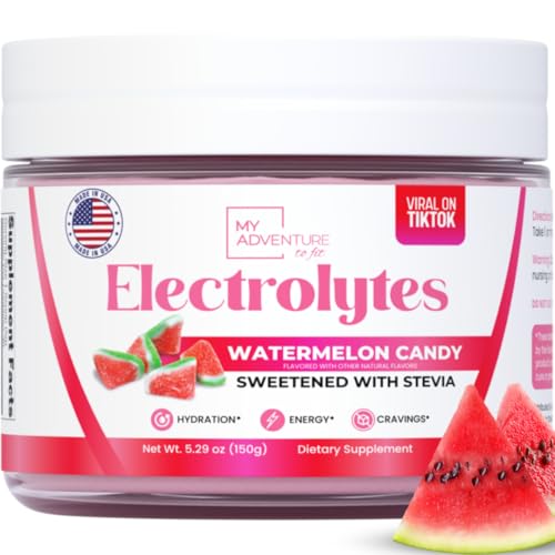 Polvo de electrolitos sabor sandía