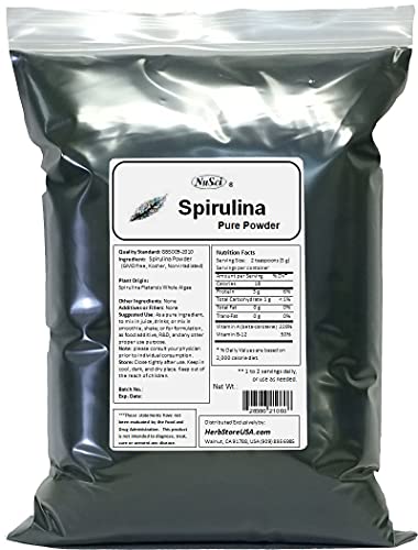 Polvo de espirulina 500g puro