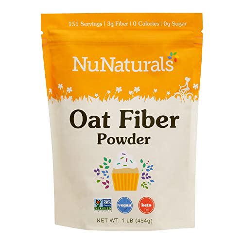 Polvo de fibra de avena natural