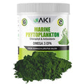 Polvo de fitoplancton marino nutritivo